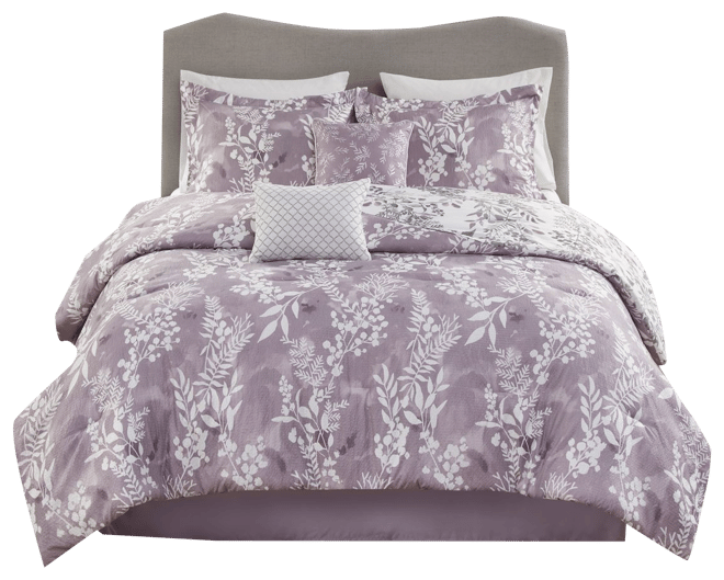 Madison Park Felicity 6-Piece Comforter Set With Coordinating Pillows