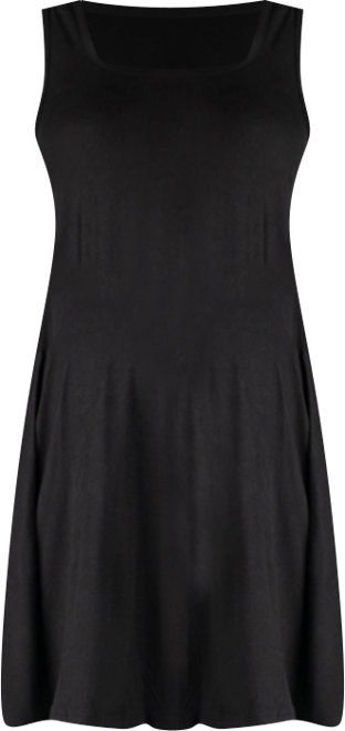 A Line Slim Fit and Flare Maternity Dress