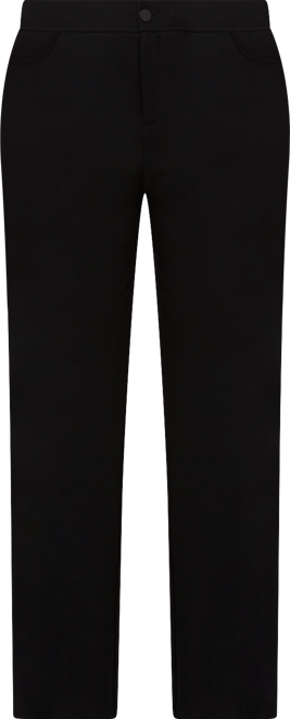 Plus Size Wide-Leg Trousers