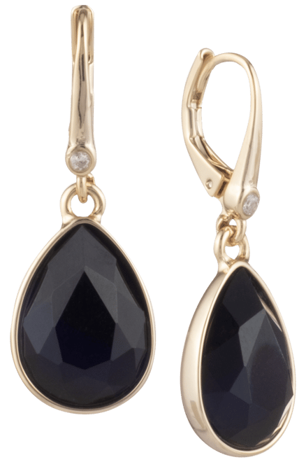 Stone Teardrop Lever Back Earrings, Created for Macy's