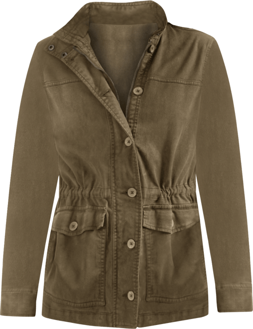 Lucky Brand Women's Utility Jacket, Olive Night, X-Small : :  Clothing, Shoes & Accessories