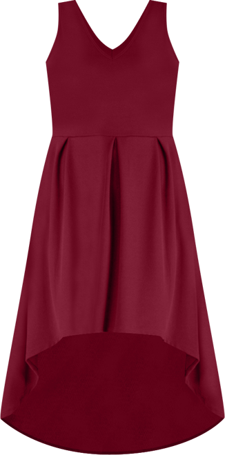 Women's Plus Size High Low Party Dress