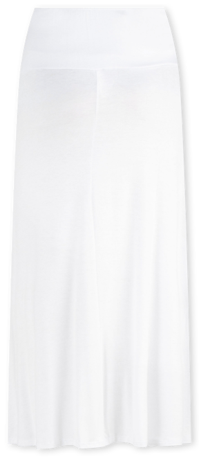 Women's Elastic Waist Maxi Skirt