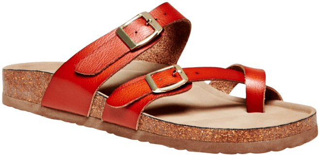 Madden girl store bryceee sandal cognac