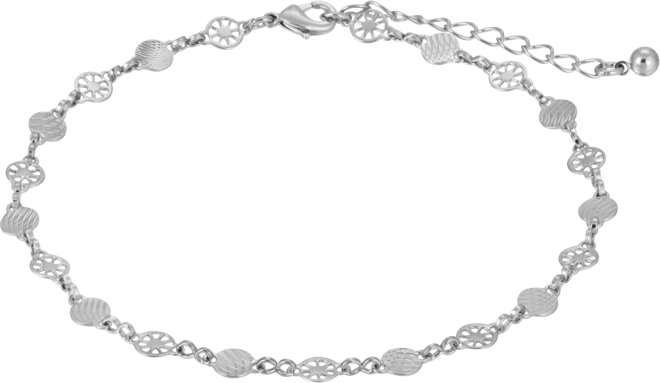 Women's Silver-Tone Chain Anklet