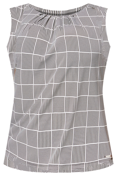 Plus Size Pleated Top