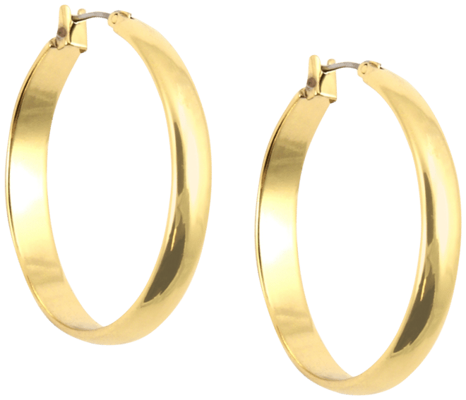 Hoop Earrings, 1.25"