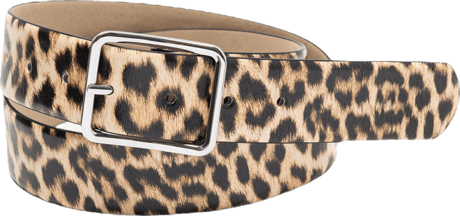Animal Print Panel Belt, Created for Macy's