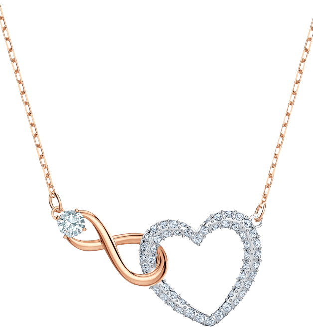 ネックレス・ペンダント SWAROVSKI Teddy Heart Black Necklace 5693623 org.jpg