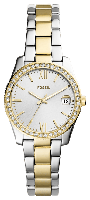 Fossil Women s Scarlette Two Tone Stainless Steel Bracelet Watch