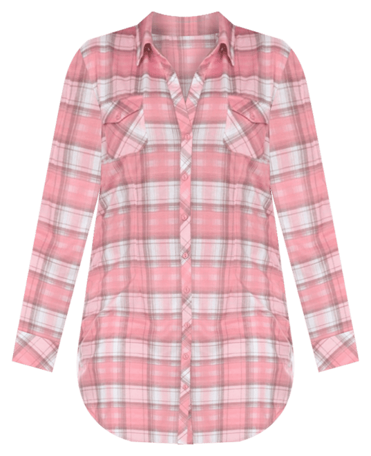 Plus Piper Stretchy Plaid Tunic