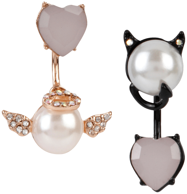 Betsey johnson mismatched deals earrings