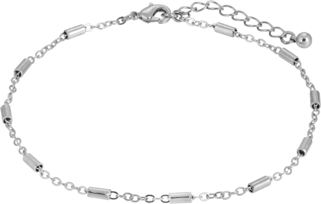 Women's Silver-Tone Chain Anklet