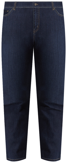 Plus-Size Mid-Rise Straight Jean