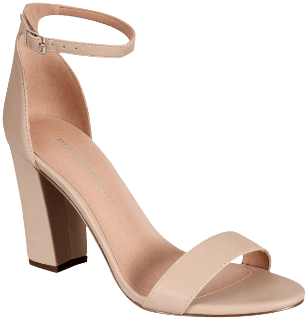 Madden Girl Bella Two Piece Block Heel Sandals Macy s