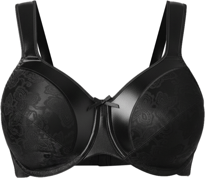 Minimizer Satin Tracings Comfort Strap Underwire Bra 3562