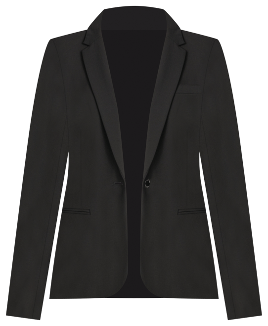 One-Button Blazer, Regular and Petite Sizes