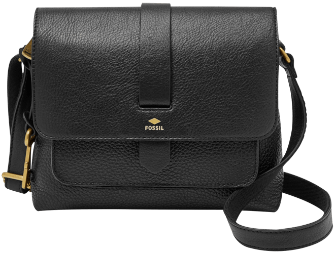 Fossil kinley crossbody black clearance