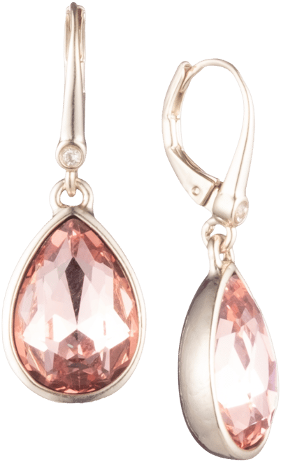 Stone Teardrop Lever Back Earrings, Created for Macy's