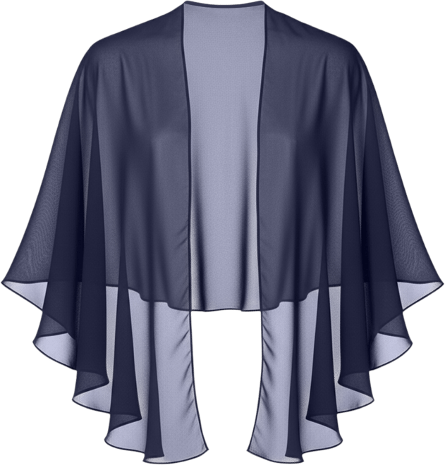 Sheer Capelet Shawl