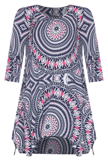 Plus Size Maji Tunic