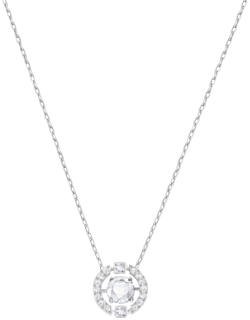 Swarovski Crystal Pink Heart Magic Wand Necklace – ArtGalleryZen