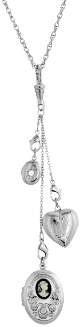 Charm Heart Locket Necklace