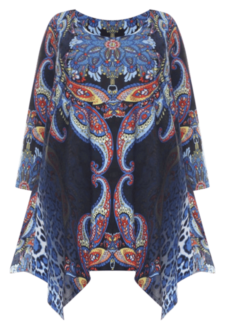 Plus Marlene Tunic Top