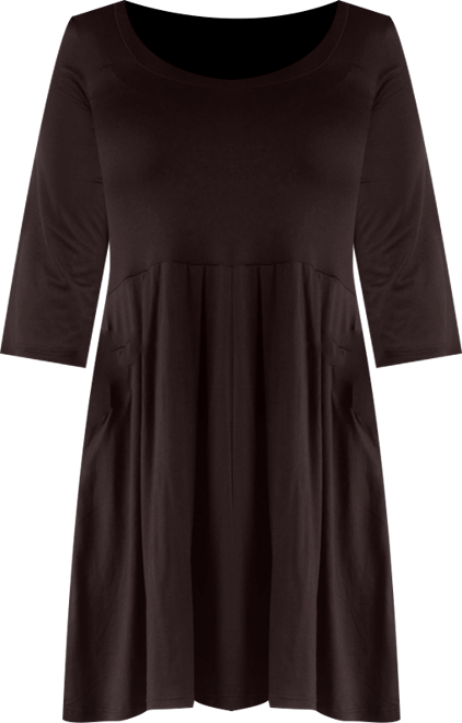 Women's Plus Size Perfect Fit and Flare Dress
