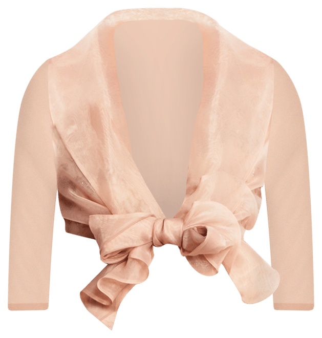 Organza Wrap Jacket