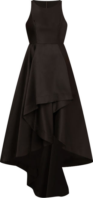 High-Low Mikado Gown