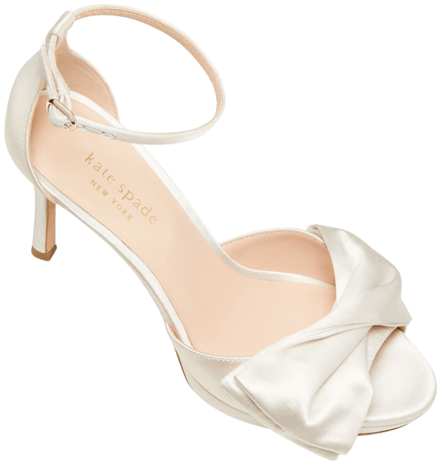 kate spade new york Women s Bridal Satin Evening Dress Heels Macy s