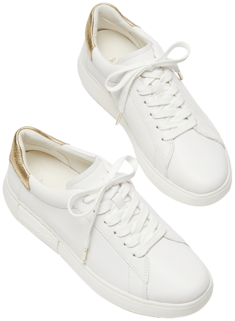 kate spade new york Lift Leather Rhinestone Embellished Sneakers