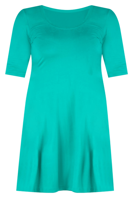 Plus Size Knee Length Dress