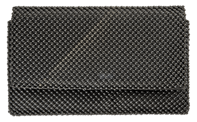 Prudence Shiny Mesh Clutch, Exclusively at Macy's