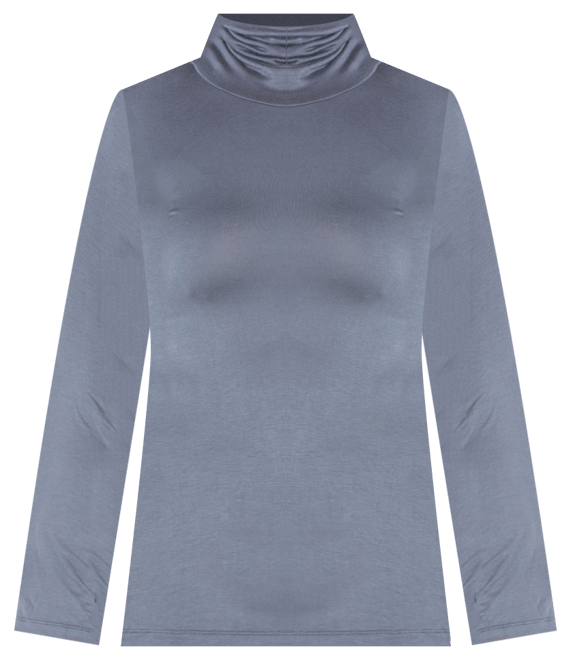 Women's Plus Size Classic Turtleneck Top