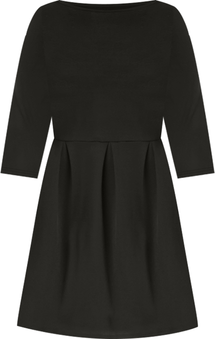 Women's Perfect Fit and Flare Pocket Dress