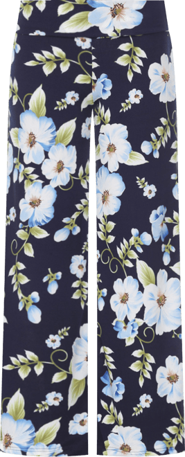 Floral Print Palazzo Pants