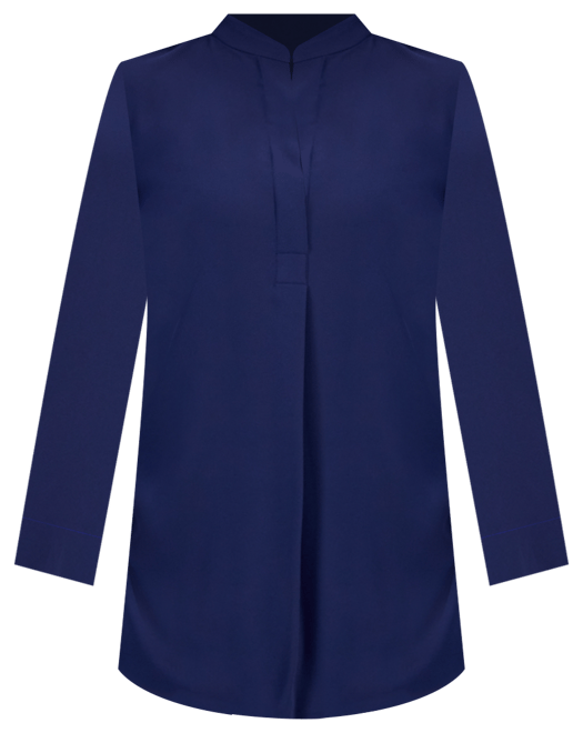 売れ筋商品|||アンクライン カットソー トップス レディース Women's Split-Neck Long-Sleeve Nehru Tunic Distant Mountain Anne Klein Women's Split-Neck Long-Sleeve Nehru Tunic - Macy's