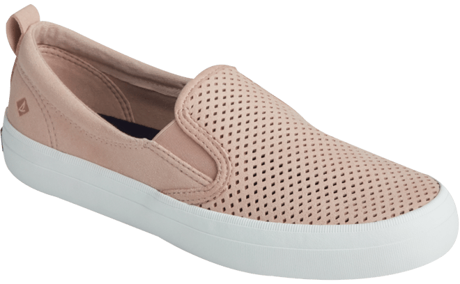 Sperry Women's Crest Twin Gore Perforated Slip On Sneakers