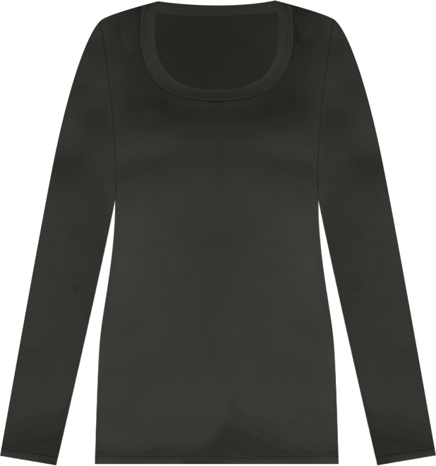 Women's Plus Size Long Sleeves T-Shirt