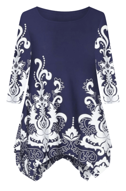 Plus Yanette Tunic Top