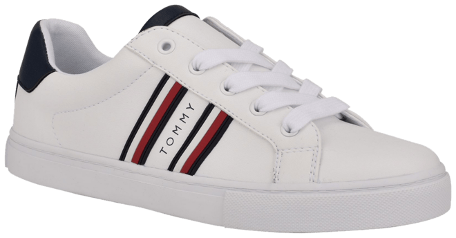 Women's Lendon Stripe Lace-Up Sneaker