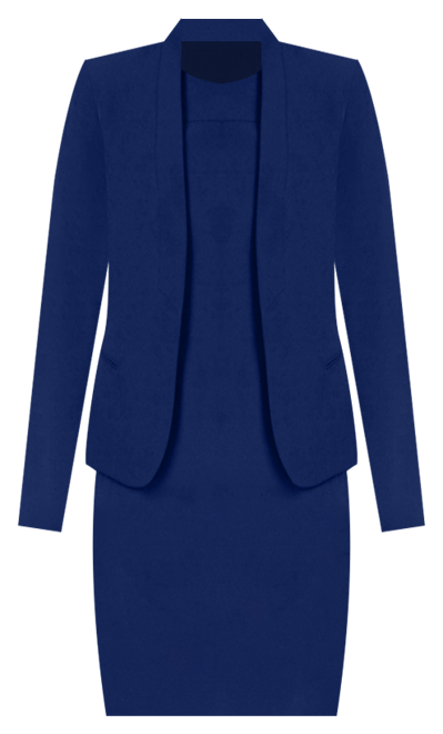 Missy Executive Collection Shawl-Collar Sleeveless Sheath Dress Suit Set, Created for Macy's