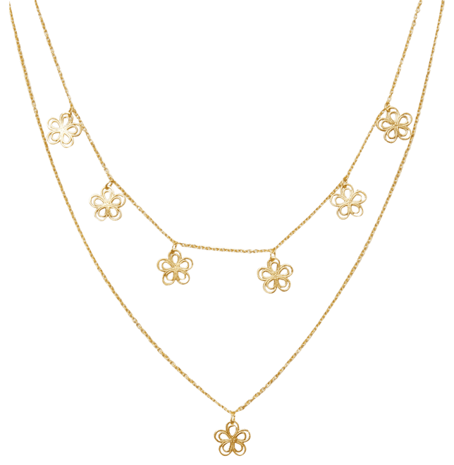 Flower Child Layered Necklace