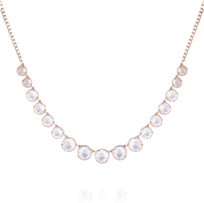 Women's Graduated Stone Necklace