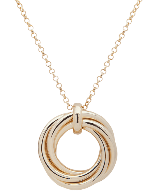 Lauren Ralph Lauren Gold-Tone Love Knot 36