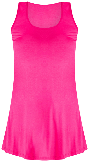Women's Scoop Neck Sleeveless Tunic Top