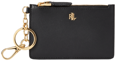 Lauren Ralph Lauren Leather Zip Card Case & Reviews - Handbags 