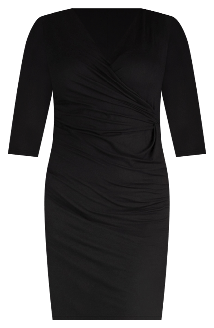 Plus Size Wrap Dress